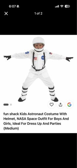 NEW Kids Astronaut Costume