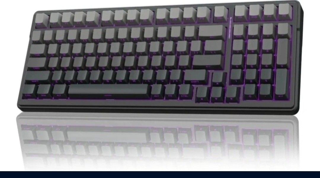 Aula F99Pro Black + Gradient Grey Mechanical Keyboard Wireless