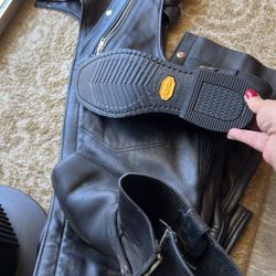 Baxter Boots  11 1/2 Milwaukee chaps Sold 