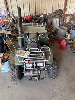 Two four wheelers