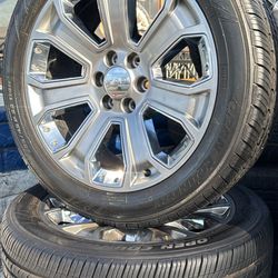 WHEELS OEM 22” STOCK GMC DENALI SIERRA 