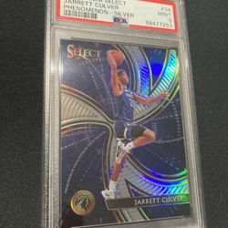 2019 PANINI SELECT PHENOMENON #34 JARRETT CULVER PHENOMENON-SILVER MINT 9