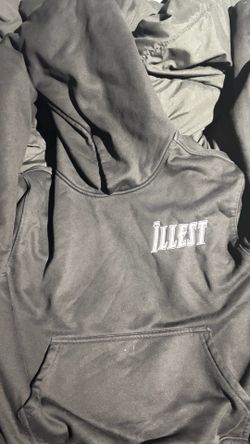 illest hoodie black hoodie size Xs