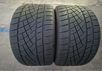 2 USED TIRES CONTINENTAL 275/35/20