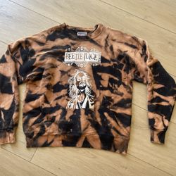 Vintage Beetle Juice Crew Neck Sweatshirt 