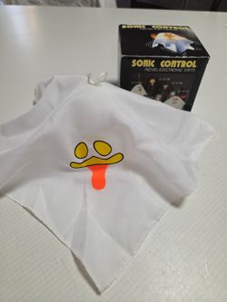 Vintage 90s Sonic Control Ghost Hanging Shaking Light Up Halloween Decor Works!