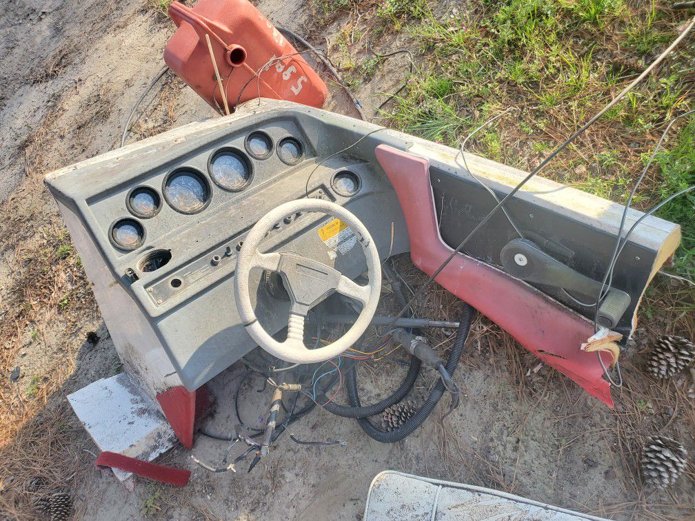 Boat Controls/console  90-95 SUNCRAFT/BAYLINER