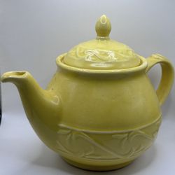 Vintage Hall Parade Canary Yellow Tea Pot