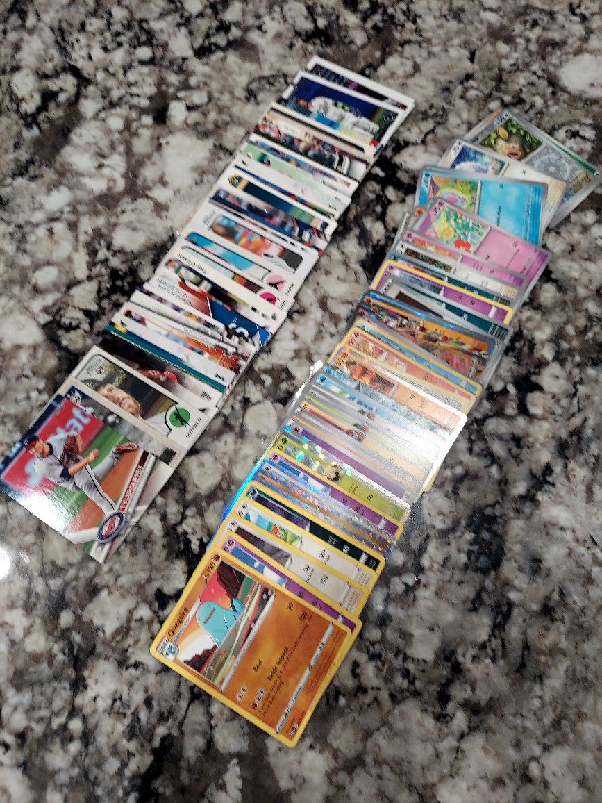 Pokémon And Baseball Cards