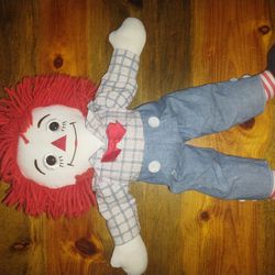 Vintage Original Raggedy Ann And Andy Doll
