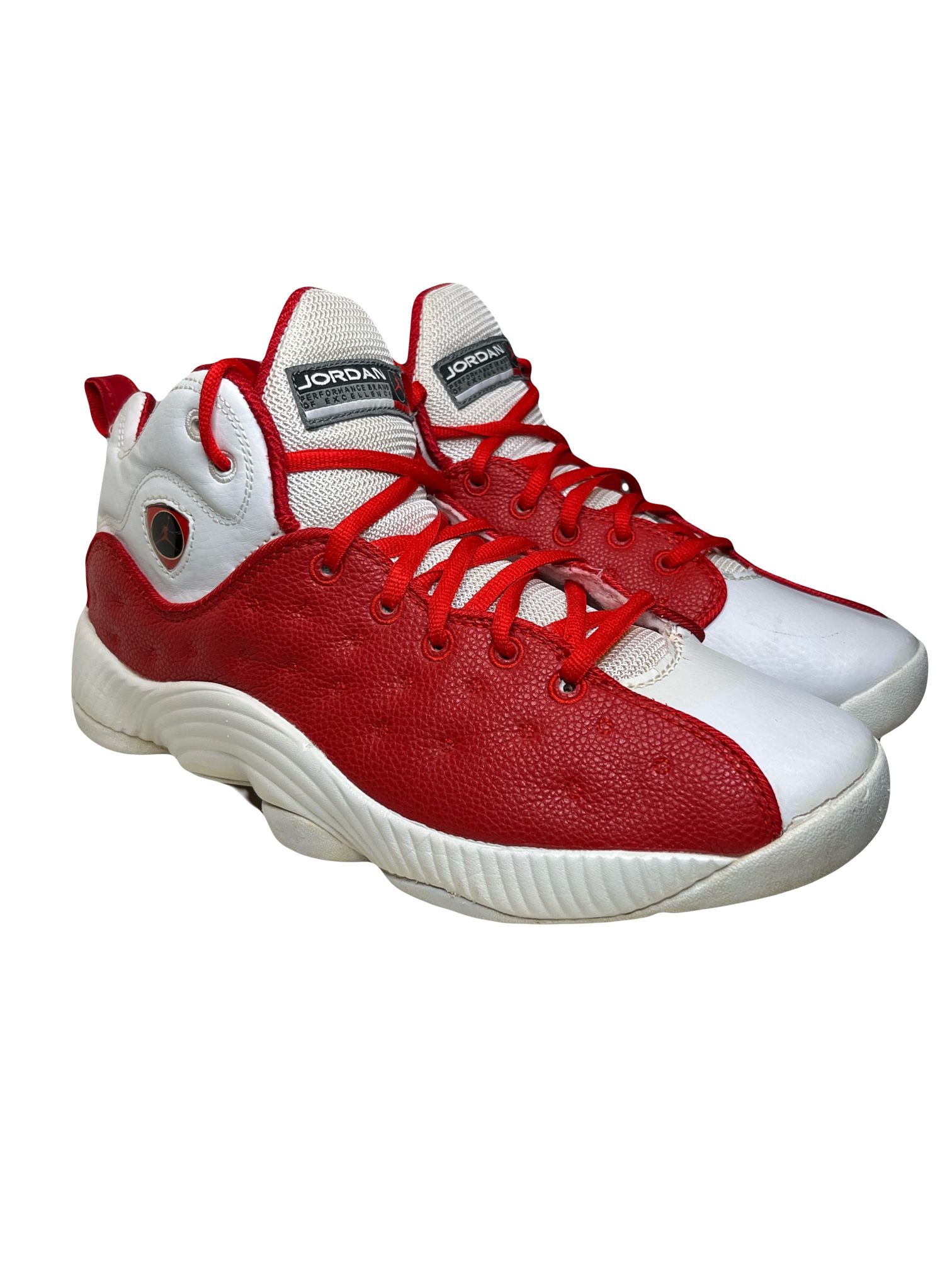 Red And White Jordan’s