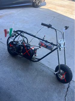 For sale frame and bars only just bent in the back a little bit