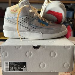 Jordan 2 Union Grey Fog
