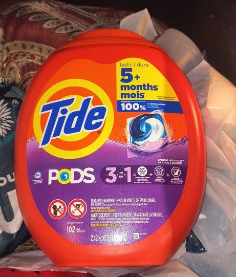 Tide Pods 102ct And/Or Pantene Shampoo's & conditioners