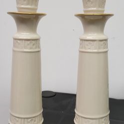 lenox candle Holders 