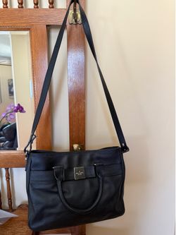 Black Leather Kate Spade Purse