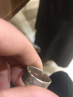 Silver ring 925 size 6
