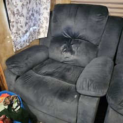 Free Blue Recliner Chair