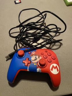 Nintendo Switch Mario Wired Controller