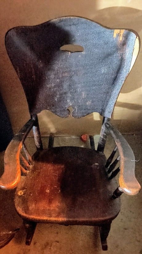 Antique Childs Rocking Chair