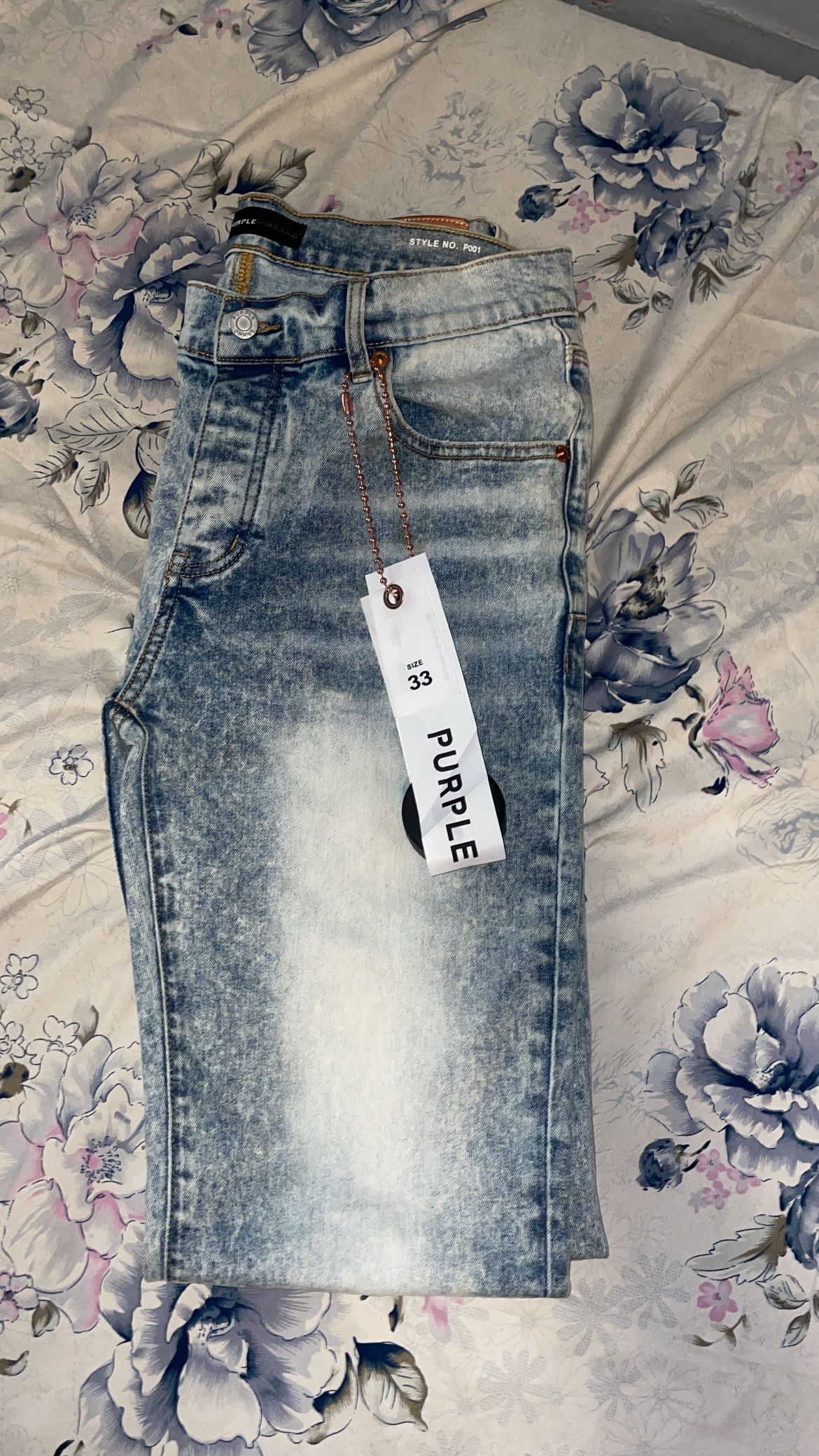 Purple-brand Jeans (Size: 33)