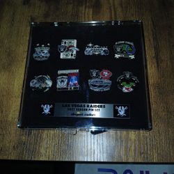RAIDERS 2022 GAME DAY PIN SET 