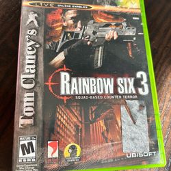 Tom Clancy's Rainbow Six 3 (Microsoft Xbox, 2003)