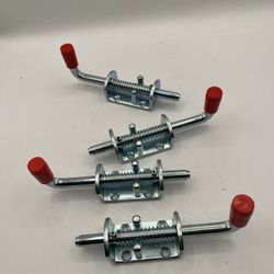4x Heavy Duty Trailer Spring Latch Pin, 1/2" Barrel Bolt  