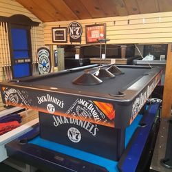 Olhausen jack Daniels pool table