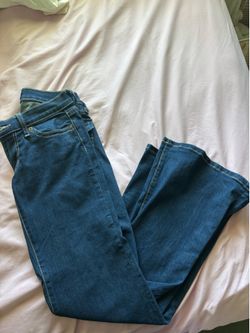 Low rise flare jeans