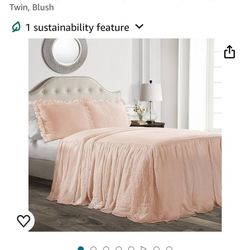 Lush Decor Ruffle Skirt Bedspread 