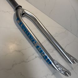 Original Quadangle SE 29 Forks Silver Aqua Landing Gear No Scratches BMX Bike Bicycle Parts Big Ripper