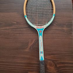 Rod Laver Vintage Wooden Tennis Racket 