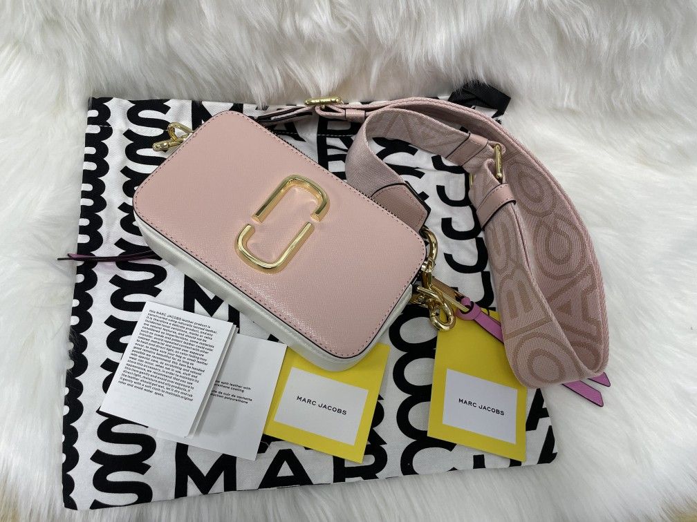 Marc Jacobs The Snapshot Crossbody Bag Rose Multi