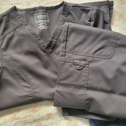 Grey Cherokee Scrub Set