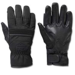 NEW Harley-Davidson Women's Apex Mixed Media Full-Finger Gloves, Black 98151-23VW Sz Small