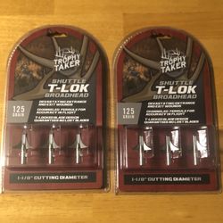 Trophy Taker Shuttle T-LOK Broadheads - 125 grain - 3 Pack