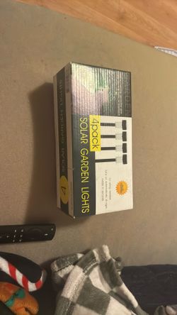 Four Pack Solar Garden Lights