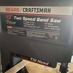 Craftsman 12” Band Saw 