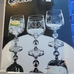 Cascade Crystal Cups