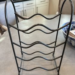 Wine Rack - Steel - 8 Bottle