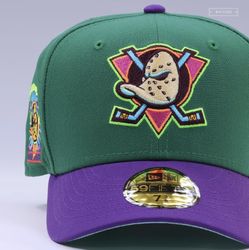 Myfitteds Anaheim mighty ducks inaugural season wind waker size 7 3/8 new era fitted brand new in store exclusive
