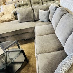 Deep Chaise Nice Sectional!