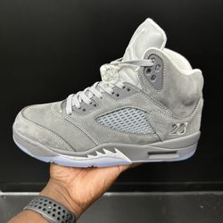 Wolf Grey Jordan 5s