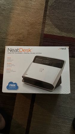 Neat desktop scanner