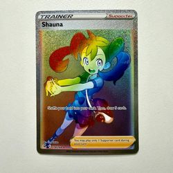 Pokémon Shauna (Secret) 278/264 Fusion Strike rainbow