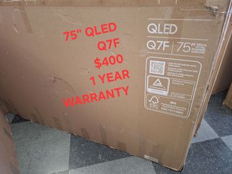 SAMSUNG 75"INCH QLED 4K Q7F