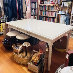White Table