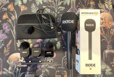 RØDE Wireless GO Gen 3 2-Person Wireless Mic System + Interview GO + 2 MagClip GO 240 OBO
