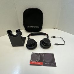 Plantronics Voyager Focus UC Bluetooth Dual Ear Headset with Stand Bluetooth
